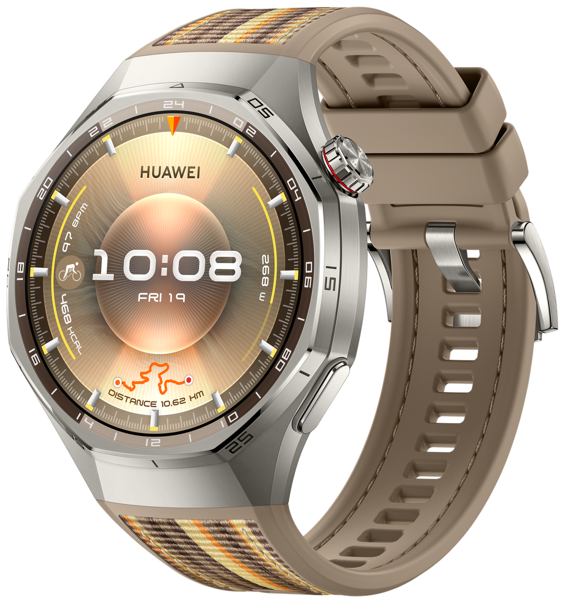 Pametna ura HUAWEI GT6 Pro, 46 mm, rjava